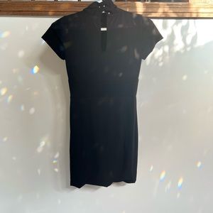 Guess by Marciano little black dress with high neck, size M